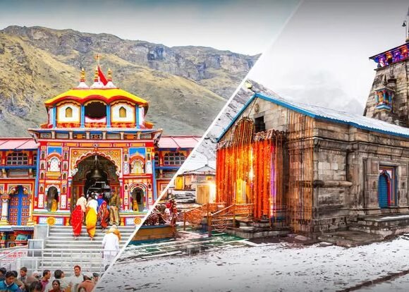 Do Dham Yatra by Helicopter Same Day Trip